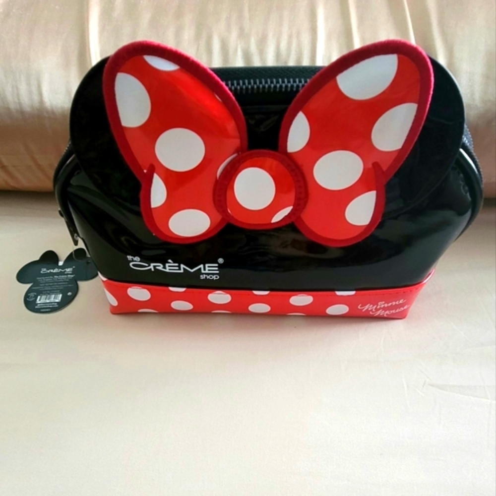 NWT The Creme Shop Minnie Mouse Makeup Bag Size 190 g